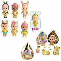 Imc Toys Набор Cry Babies Magic Tears Плачущий младенец с домиком, серия Golden Edition					